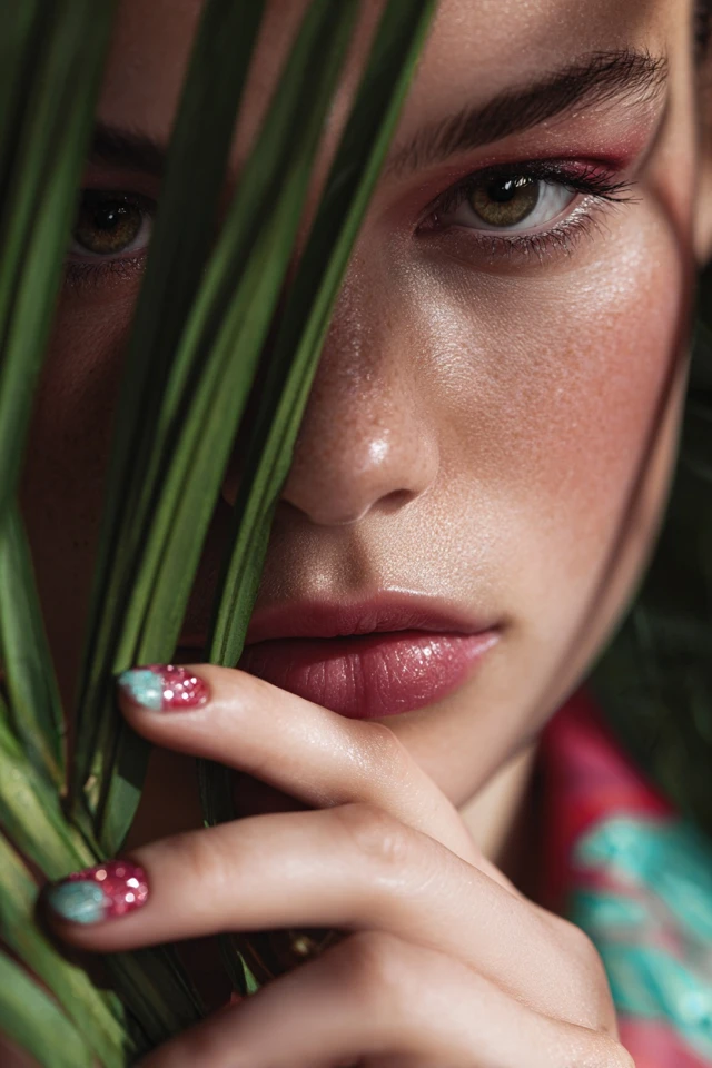 Tiki Hawaiian Nails Inspiration - photo 2