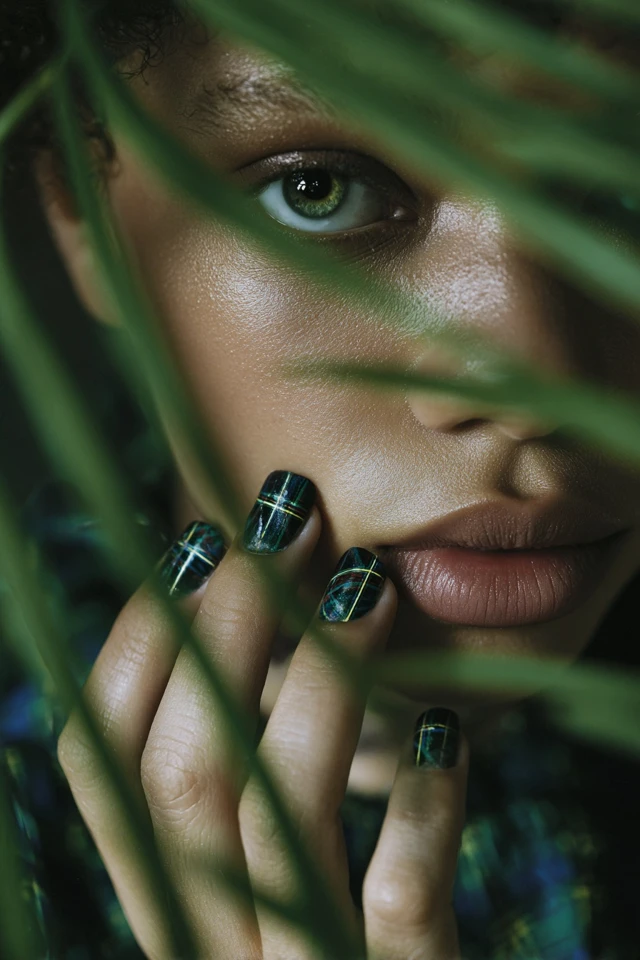 Tartan Nails Inspiration - photo 2