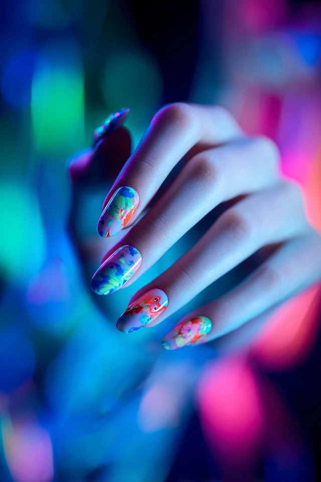 Koi Fish Nails Inspiration - photo 2