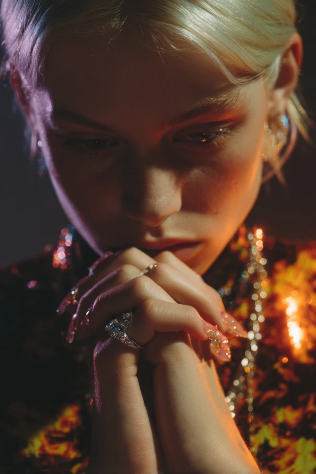 Neon Sign Nails Inspiration - photo 2