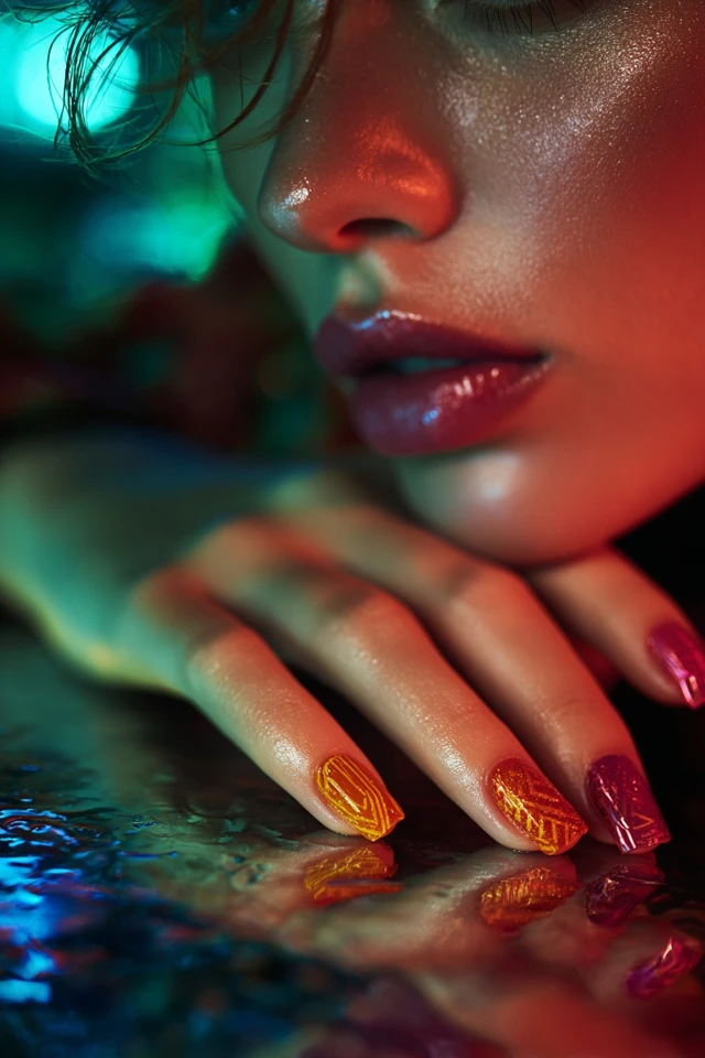 Aztec Nails Inspiration - photo 2