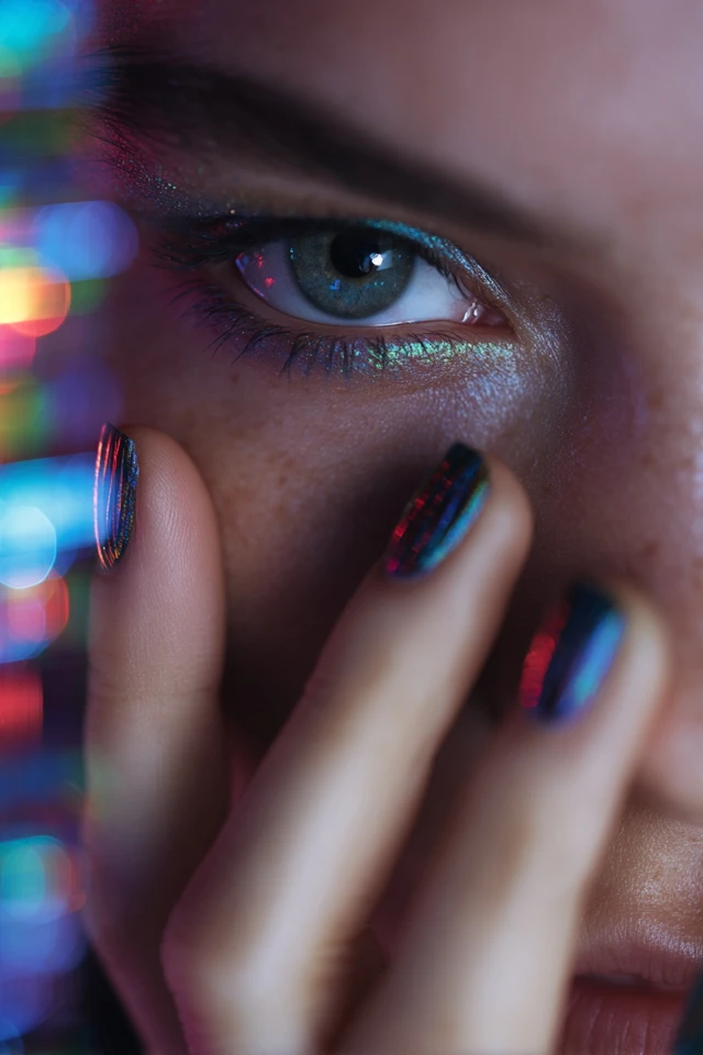 Evil Eye Nails Inspiration - photo 2