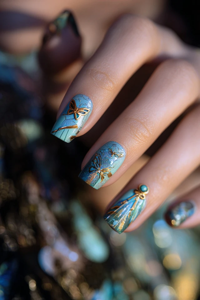 Mythic Katniss Everdeen Nails - photo 2