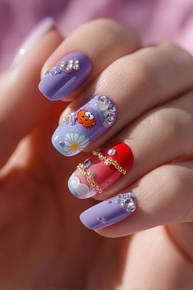 Mythic Mr. Krabs Nails - photo 2