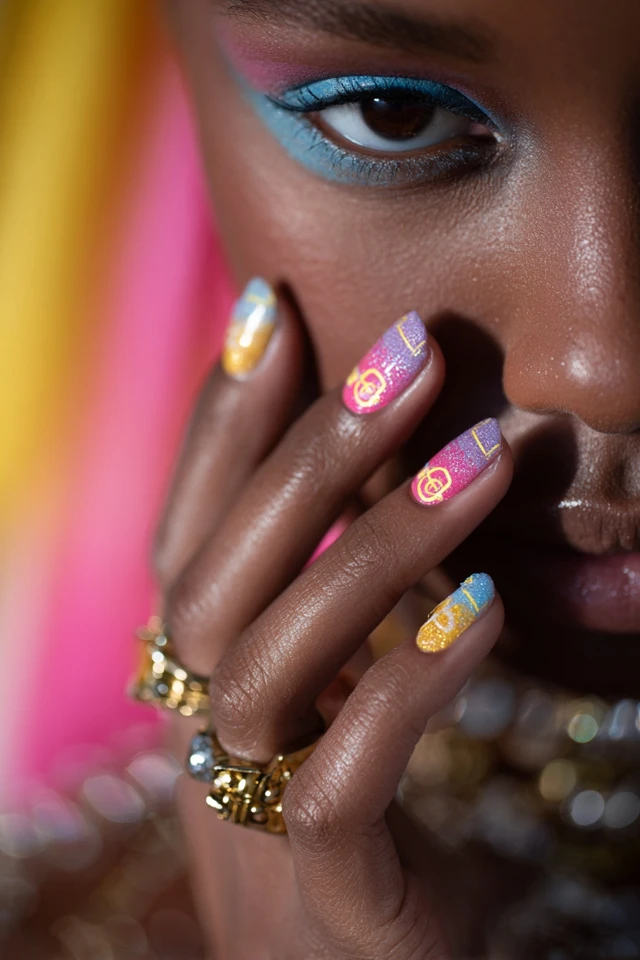 Legendary C-3PO Nails - photo 2