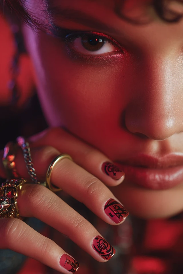 Luxe Gamora Nails - photo 2