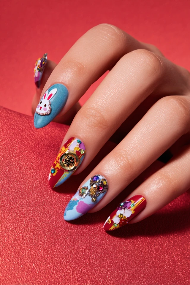 Kawaii Donkey Nails