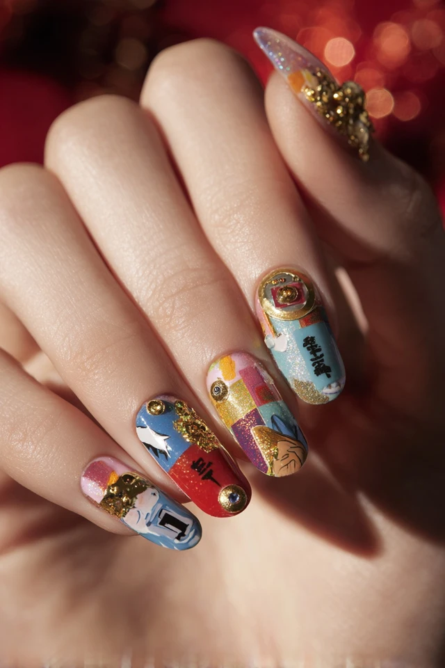 Luxe Rick Sanchez Nails - photo 2