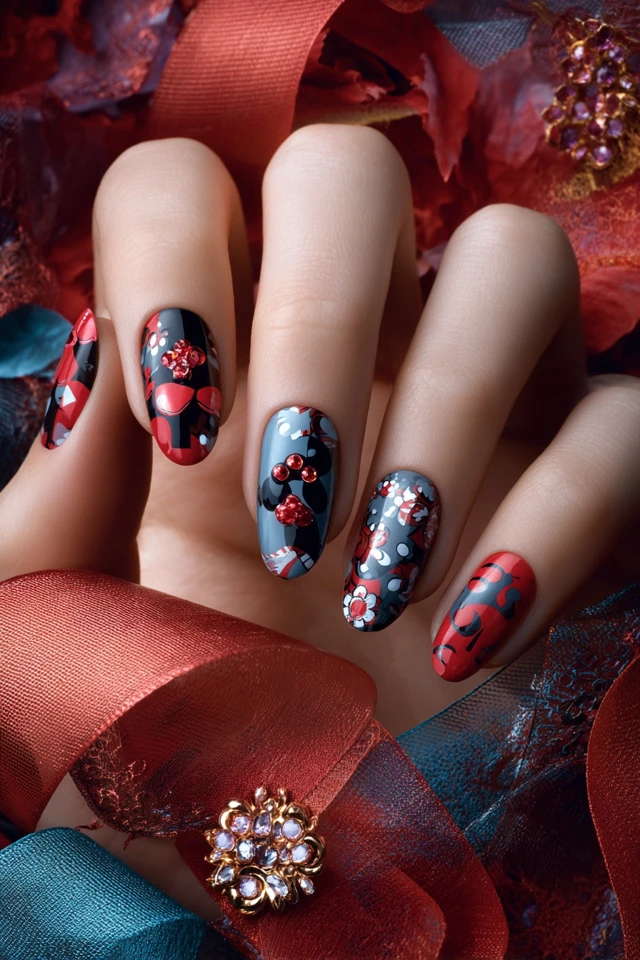 Iconic Mickey Mouse Nails - photo 2