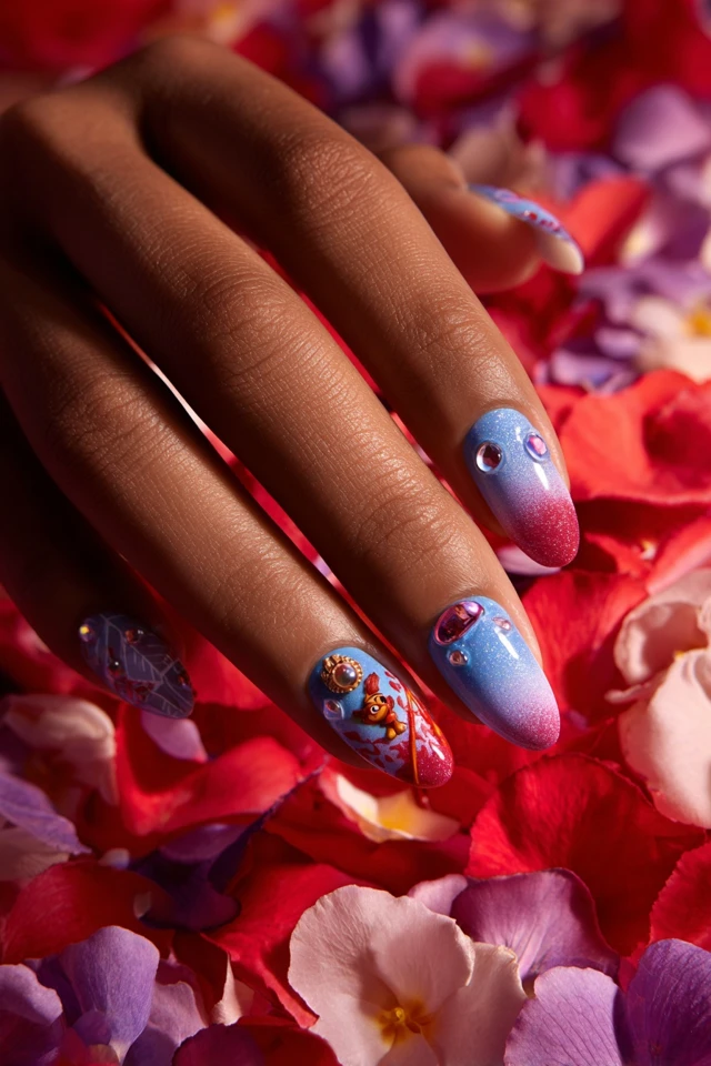 Luxe Moana Nails - photo 2