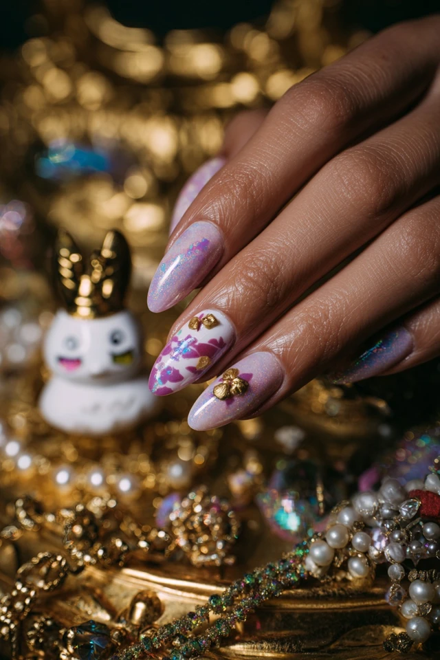 Vivid Totoro Nails - photo 2
