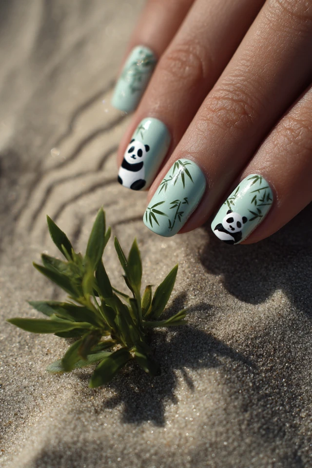 Minty Panda Nails Extravaganza - photo 2