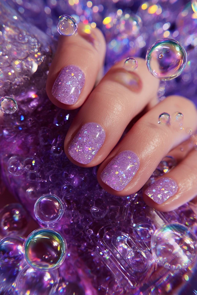 Grape Soda Pop Nails Extravaganza - photo 2