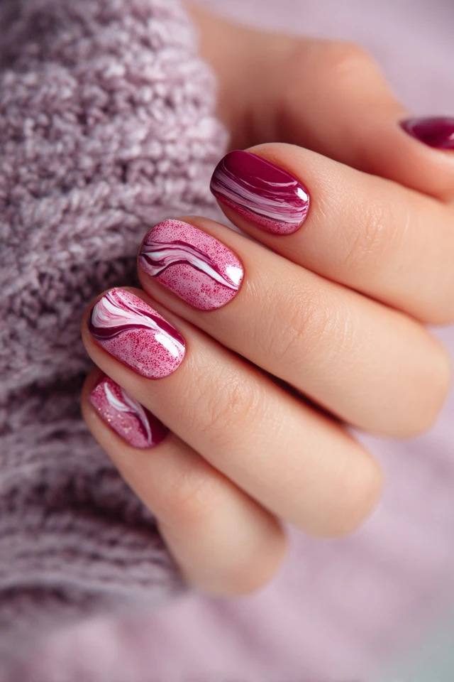 Glitter Berry Nails Extravaganza - photo 2