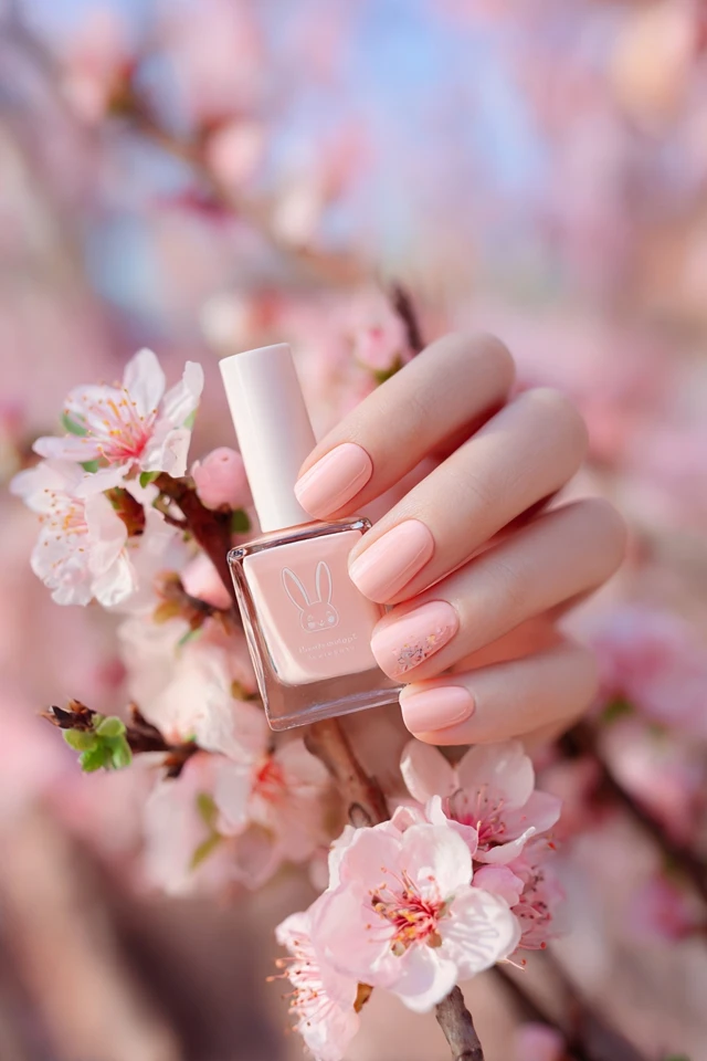 Peach Bunny Pop Nails Extravaganza - photo 2