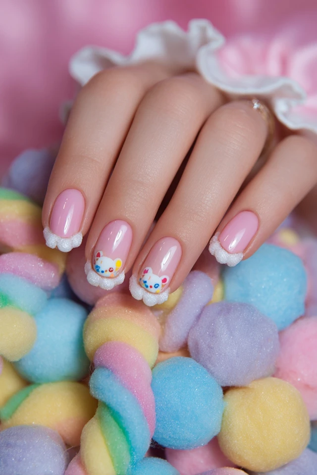 Marshmallow Mouse Nails Extravaganza - photo 2