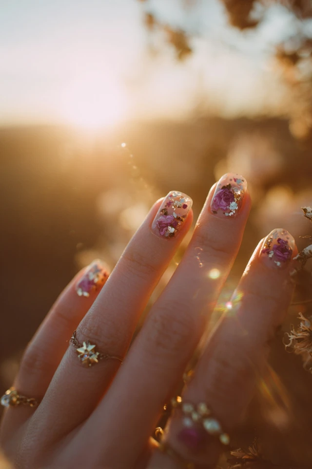 Flower Crown Nails Extravaganza - photo 2