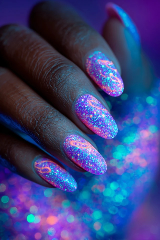 Galaxy Cotton Nails Extravaganza - photo 2