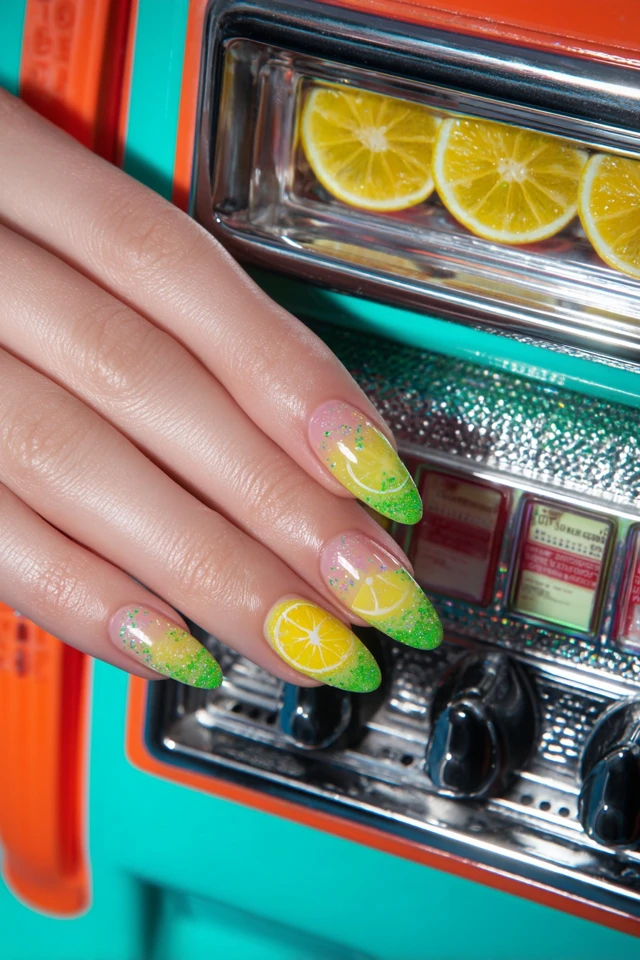 Melon Soda Nails Extravaganza