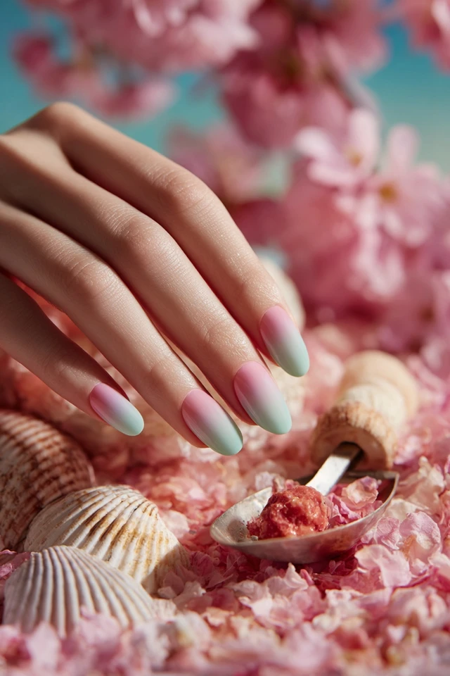 Fresh Spring Glow Nails - photo 2