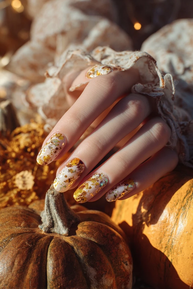 Cider Fall Vibes Nails