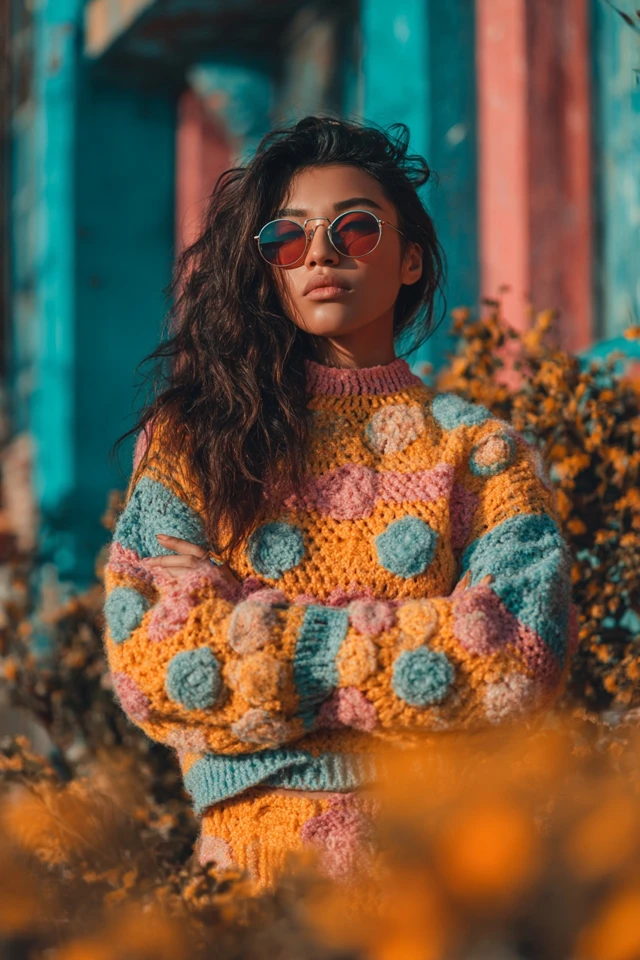 Sporty Boho Crochet Outfit Ideas - photo 2