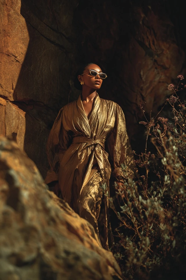 Gleaming Sandstone Taffeta Vacation Vibes - photo 4