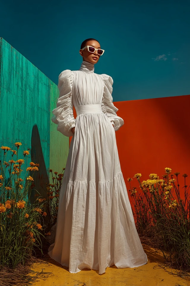 Elegant Back‑to‑School Linen Dresses - photo 2