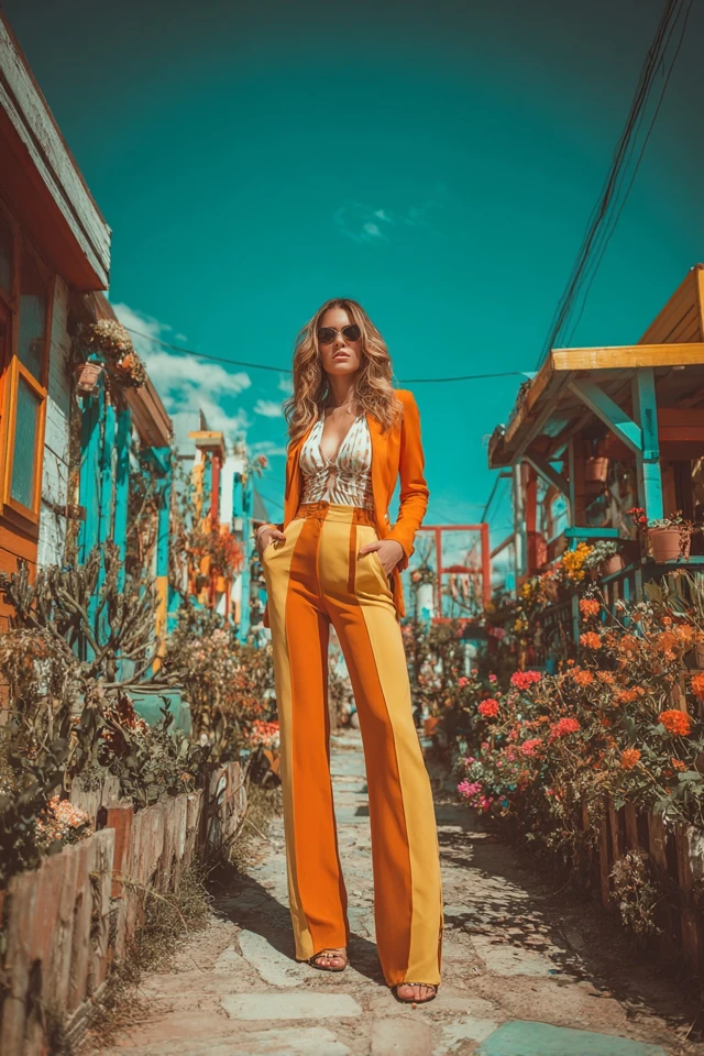 Elegant Color Pop Outfit Ideas - photo 2