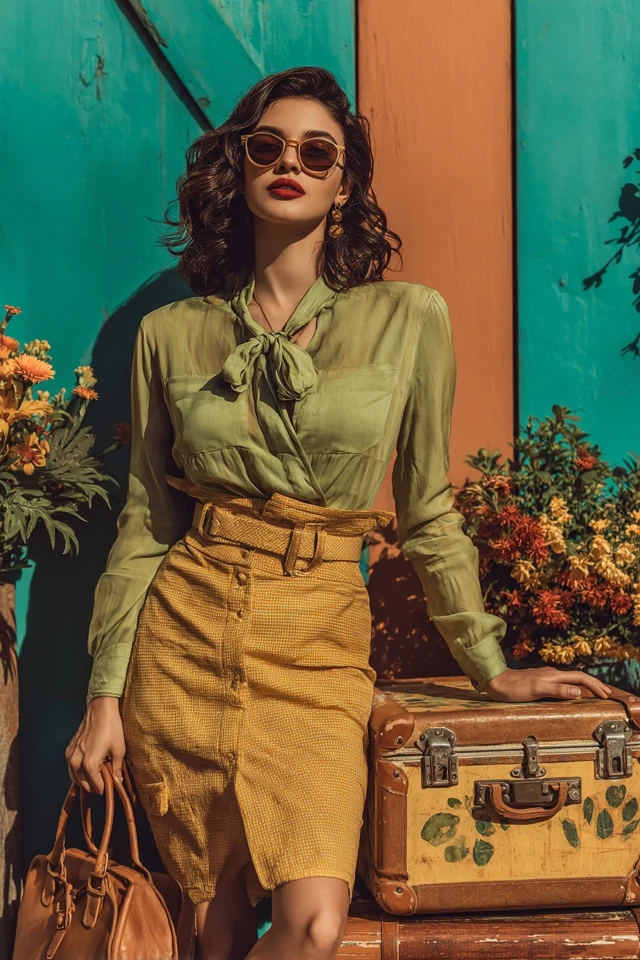Preppy Earth Tones Styling Tips - photo 2