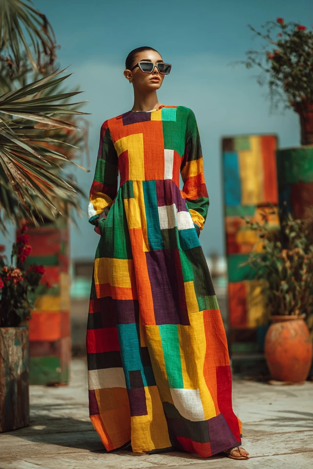 Boho Winter Linen Dresses - photo 2