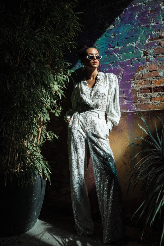 Romantic Sequin Athleisure Sets - photo 2