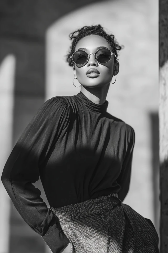 Vintage Monochrome Neutrals Wardrobe Essentials - photo 2
