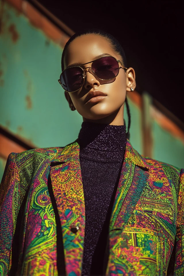Edgy Bright Colors Looks - photo 2