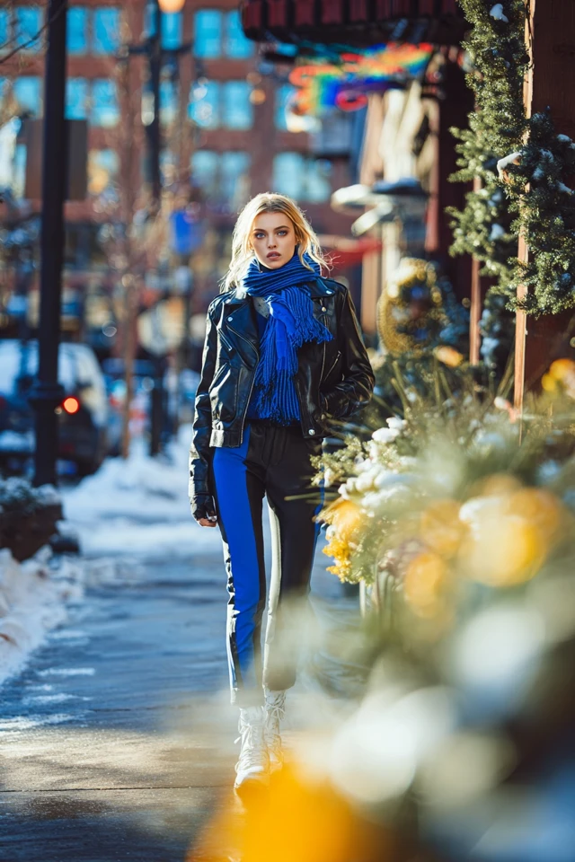 Winter Leather Jacket Style and Fit - photo 2