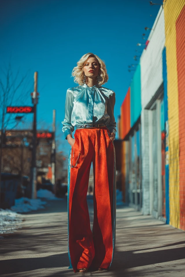 Retro Silk Blouse Basics - photo 2