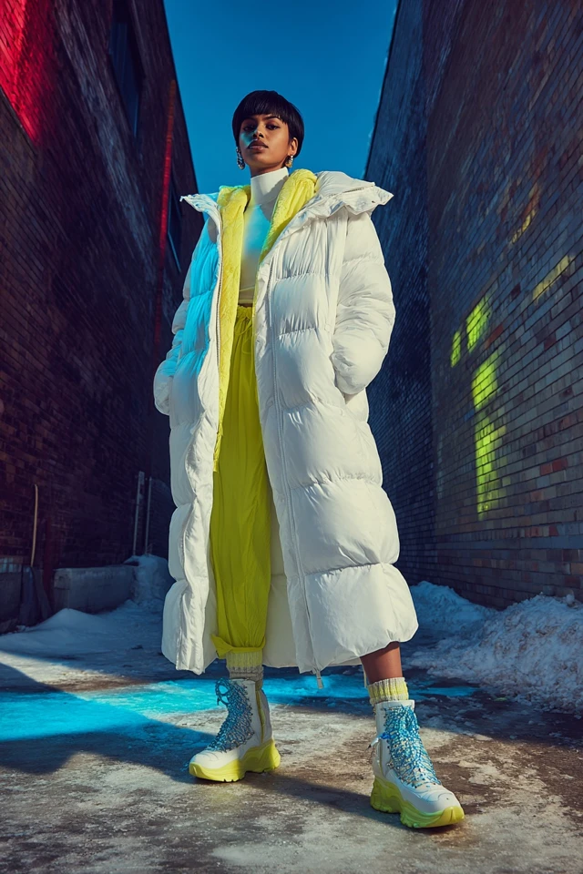 Styling Tips Bold Puffer Coat Accessory Trends - photo 2