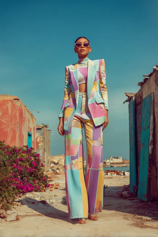 Barbiecore Silk Denim Looks - photo 2