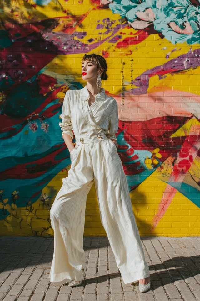 French Girl Linen Pants Vibes - photo 2