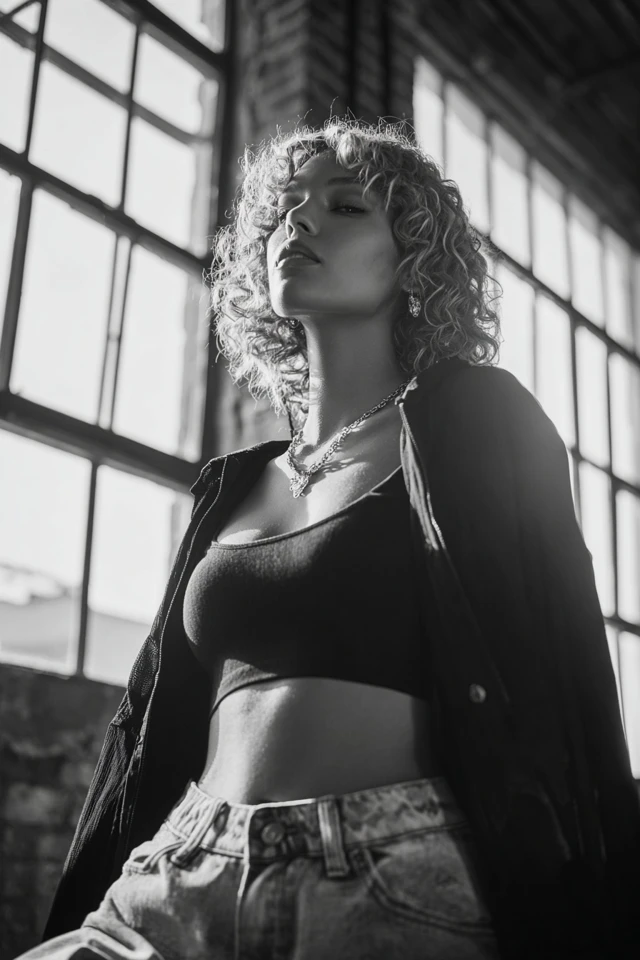 Inspiration Y2K High-Waist Jeans Fabric Focus - photo 2