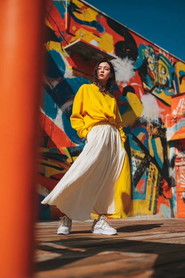 Athleisure Midi Skirt Lookbook - photo 2