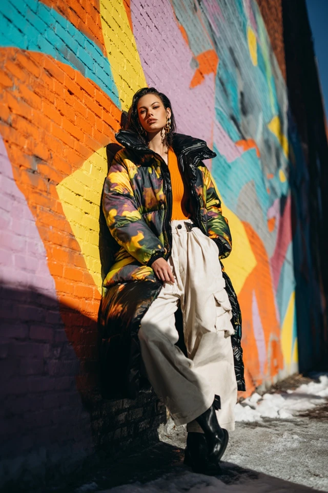 It Girl Puffer Coat Lookbook - photo 2