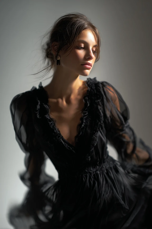 Romantic Little Black Dress Chic - photo 2