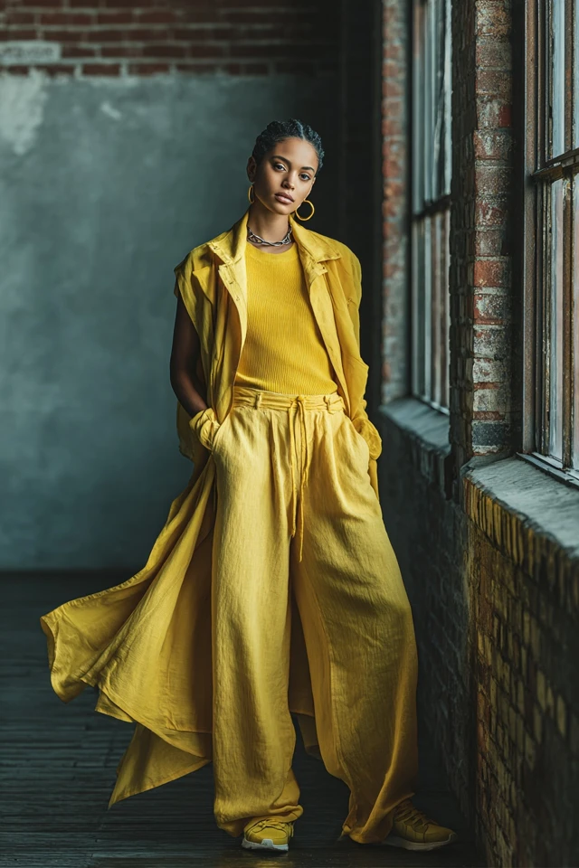 Staples Athleisure Linen Pants Style and Fit - photo 2