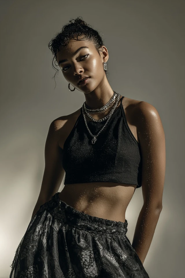 Edit Casual Crop Top Style and Fit - photo 2