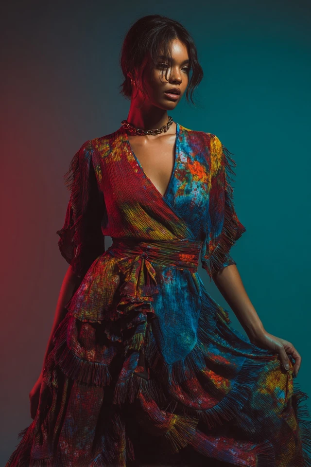 Boho Floral Dress Curated - photo 2