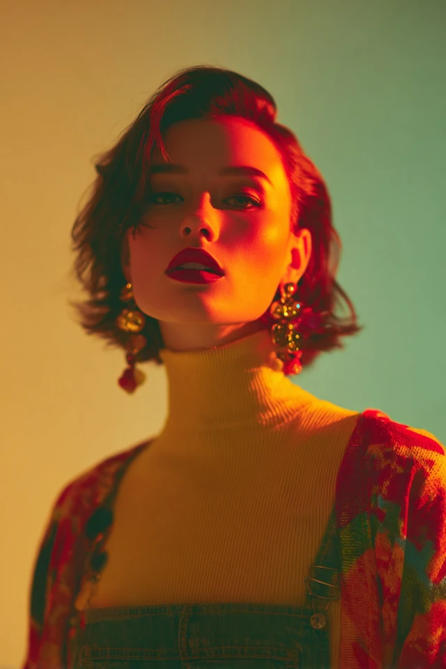 Statement 90s Turtleneck Color Palette - photo 2