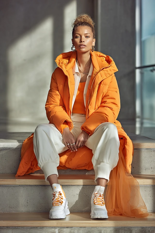 Business Casual Puffer Coat Staples - photo 2