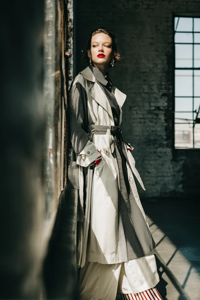 French Girl Trench Coat Chic - photo 2