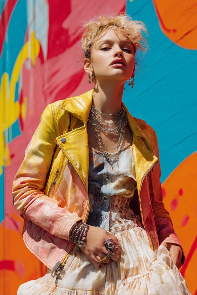 Sporty Leather Jacket Inspiration - photo 2